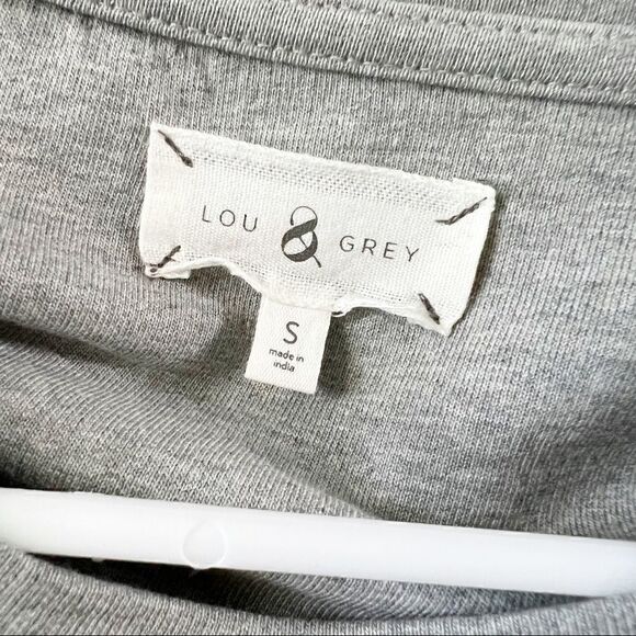 Lou grey puff sleeve knit shift dress - Picture 2 of 5